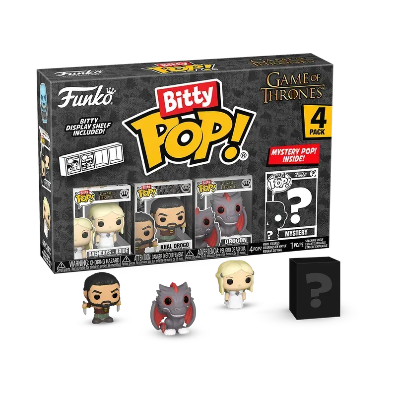 FUN83648 Game of Thrones - Khaleesi Bitty Pop! 4-Pack - Funko - Titan Pop Culture