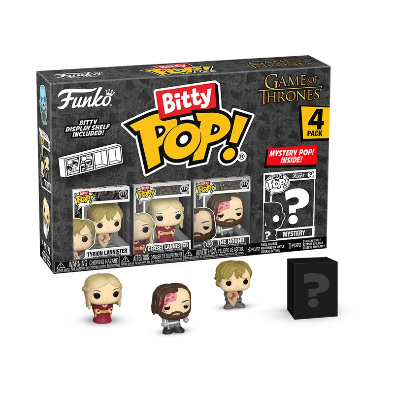 FUN83650 Game of Thrones - Tyrion Bitty Pop! 4-Pack - Funko - Titan Pop Culture