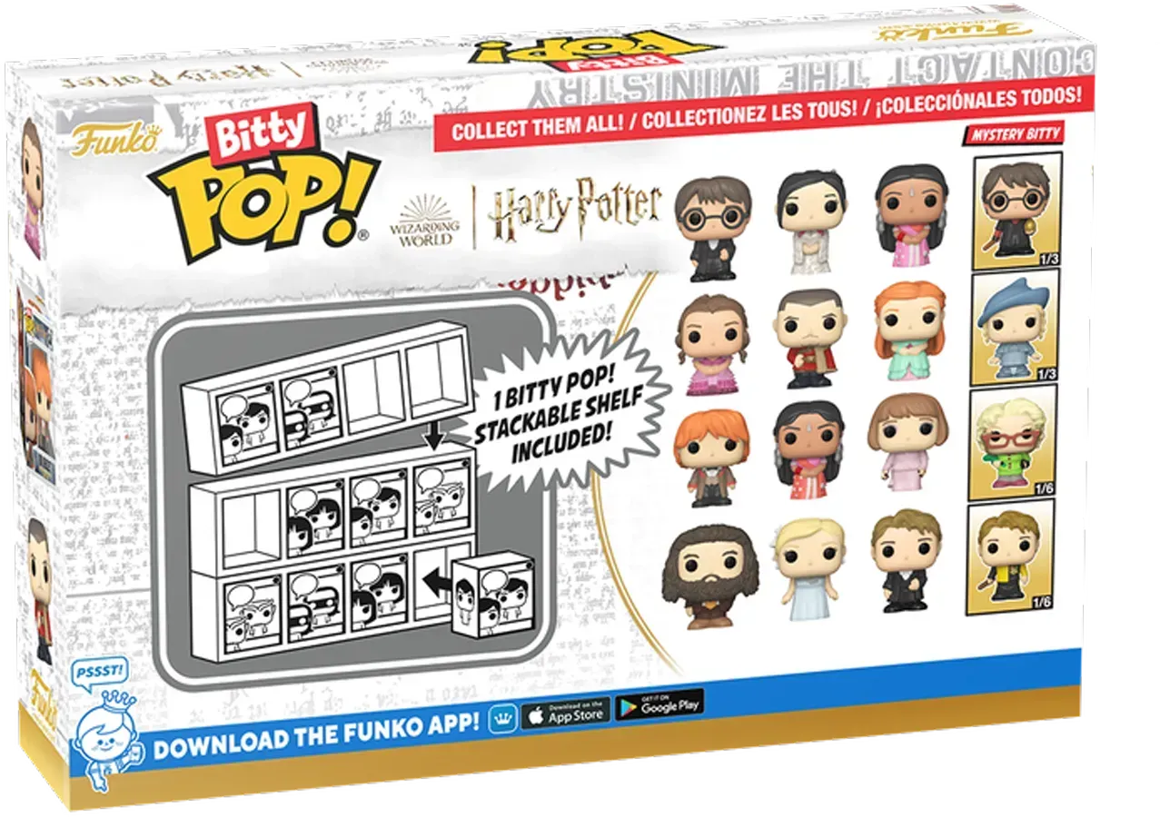 FUN83654 Harry Potter: Goblet of Fire - Harry Bitty Pop! 4-Pack - Funko - Titan Pop Culture