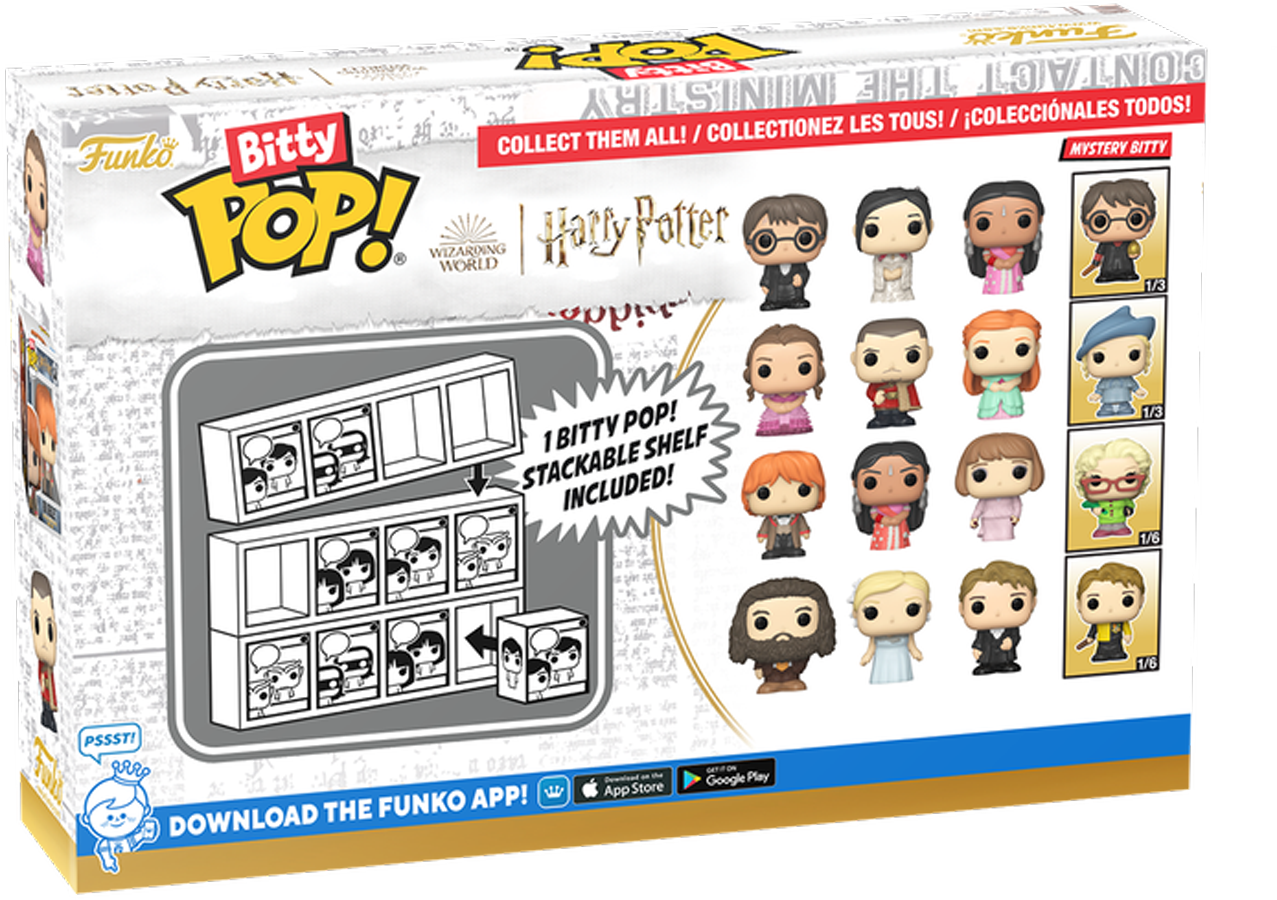 FUN83655 Harry Potter: Goblet of Fire - Hermione Bitty Pop! 4-Pack - Funko - Titan Pop Culture