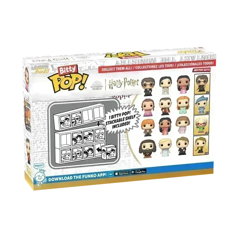 FUN83657 Harry Potter: Goblet of Fire - Hagrid Bitty Pop! 4-Pack - Funko - Titan Pop Culture