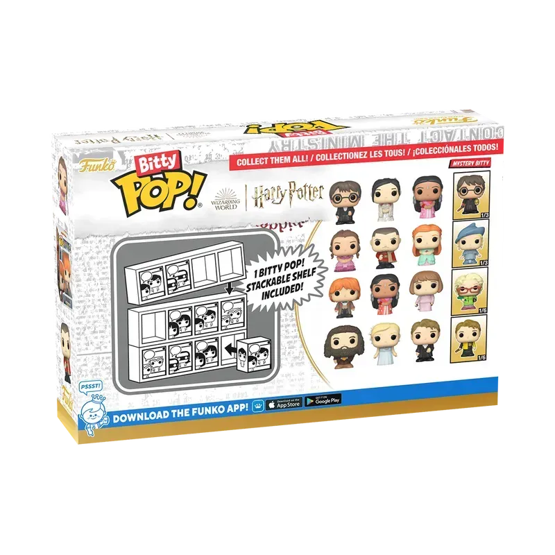 FUN83657 Harry Potter: Goblet of Fire - Hagrid Bitty Pop! 4-Pack - Funko - Titan Pop Culture