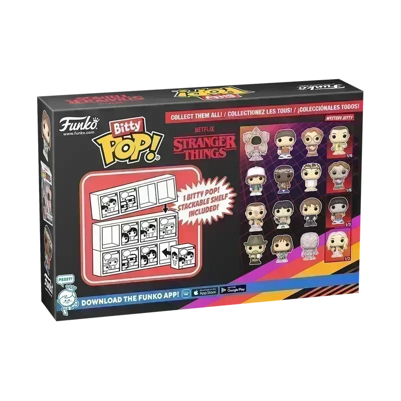 FUN83661 Stranger Things - Demogorgon Bitty Pop! 4-Pack - Funko - Titan Pop Culture