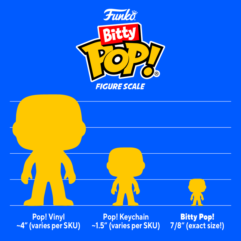 FUN83663 Stranger Things - Eleven Bitty Pop! 4-Pack - Funko - Titan Pop Culture