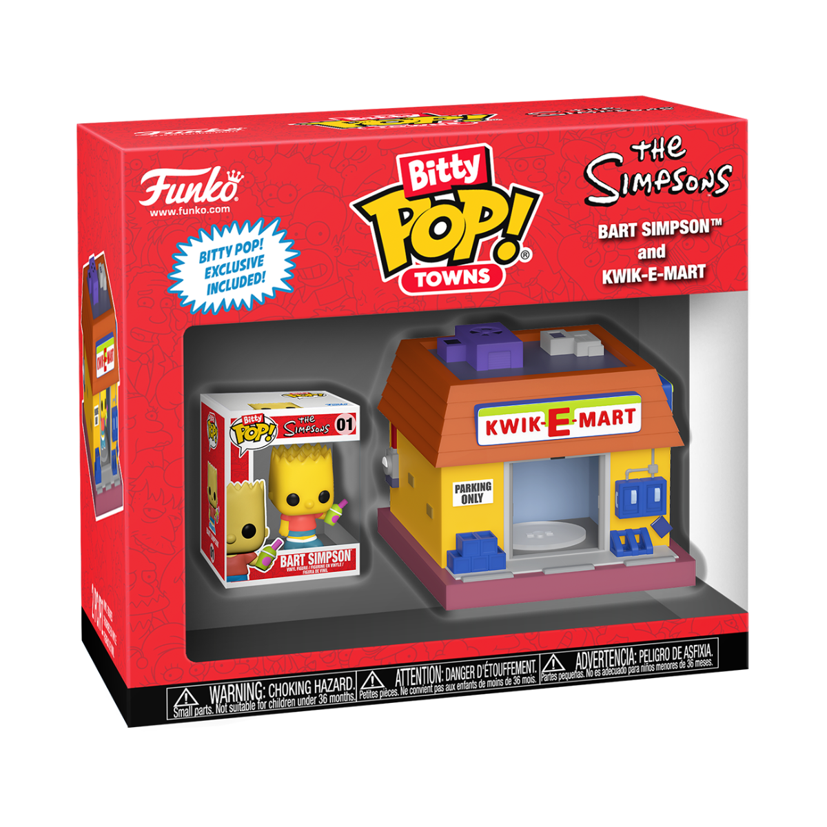 FUN83684 The Simpsons - Kwik-E-Mart Bitty Pop! Town - Funko - Titan Pop Culture