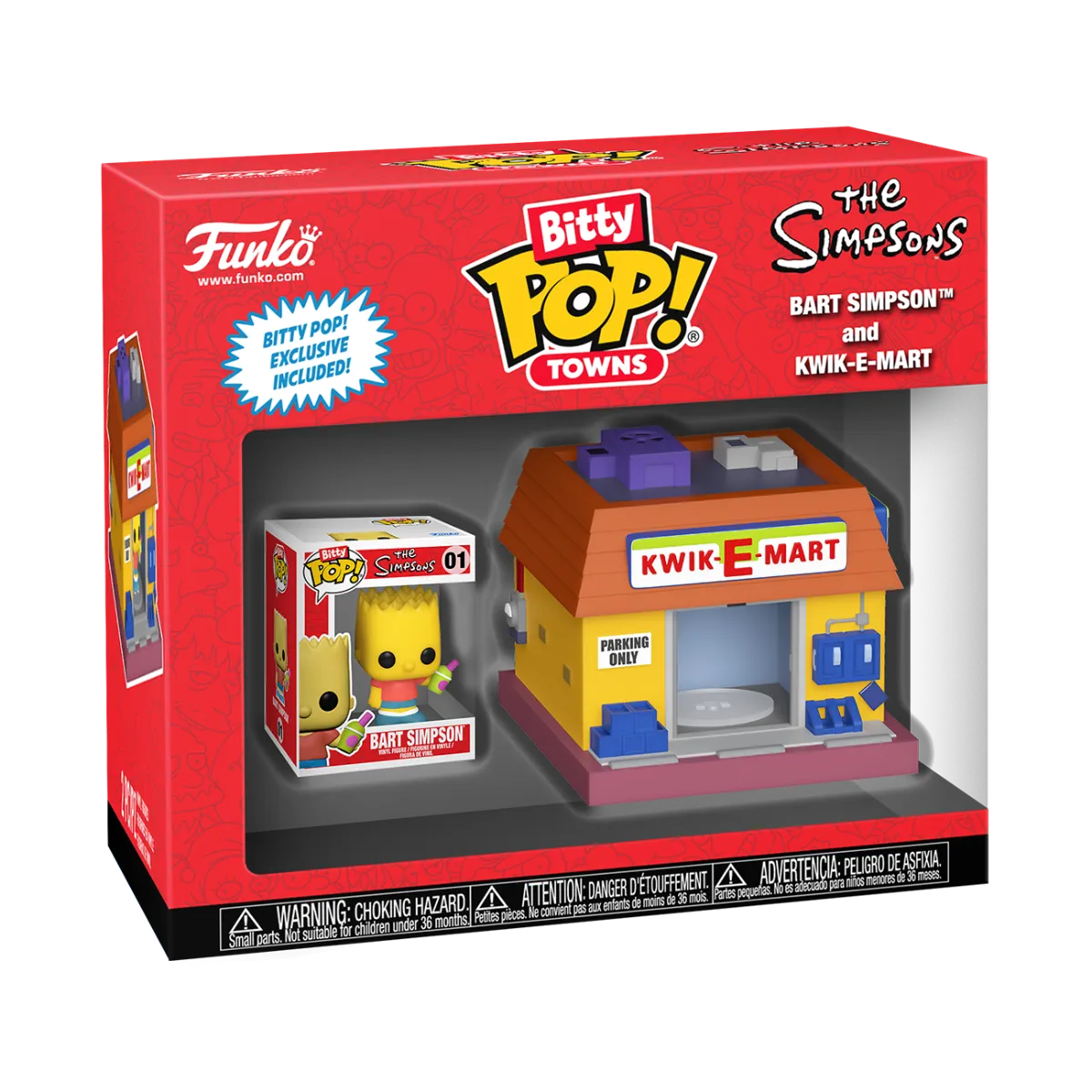 FUN83684 The Simpsons - Kwik-E-Mart Bitty Pop! Town - Funko - Titan Pop Culture