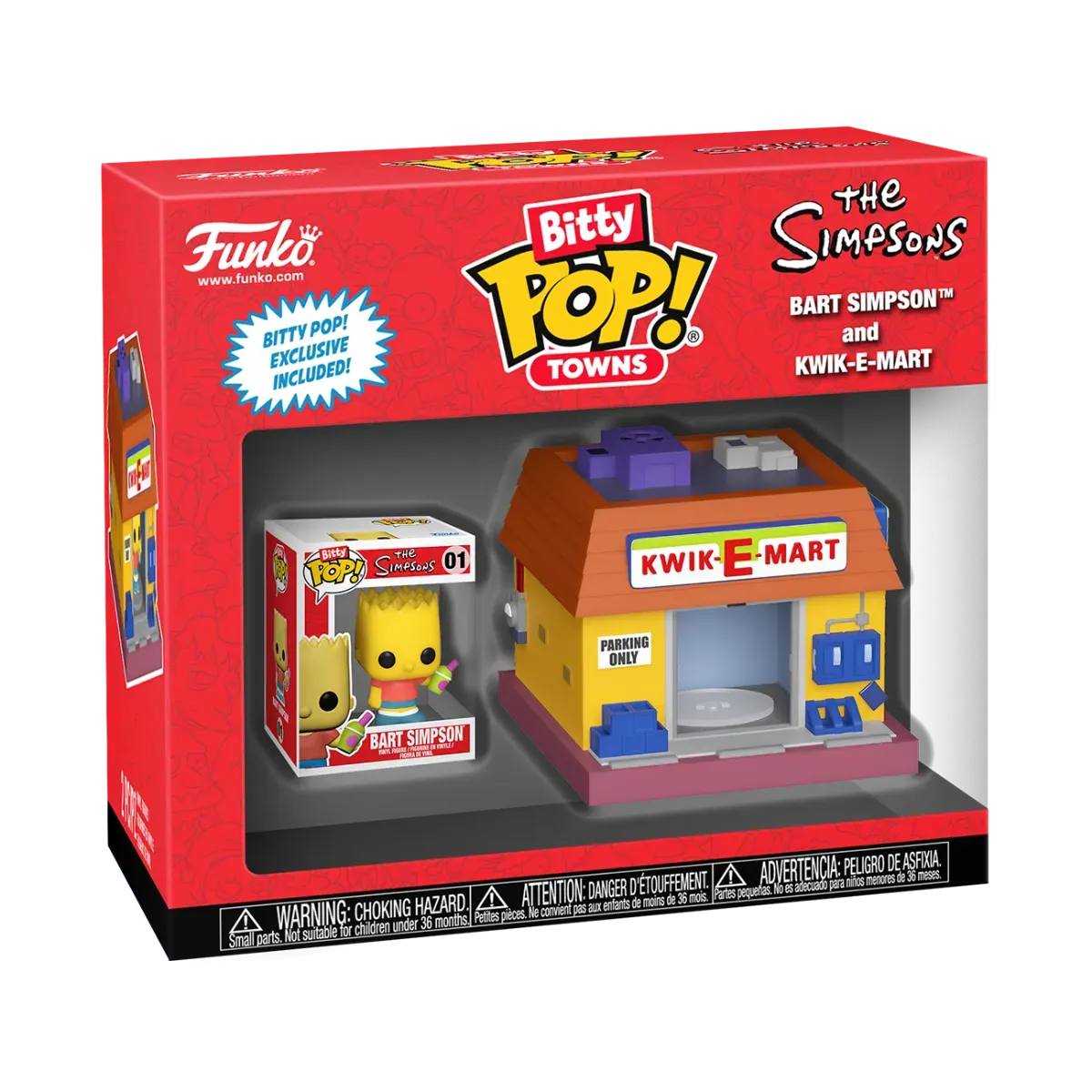 FUN83684 The Simpsons - Kwik-E-Mart Bitty Pop! Town - Funko - Titan Pop Culture