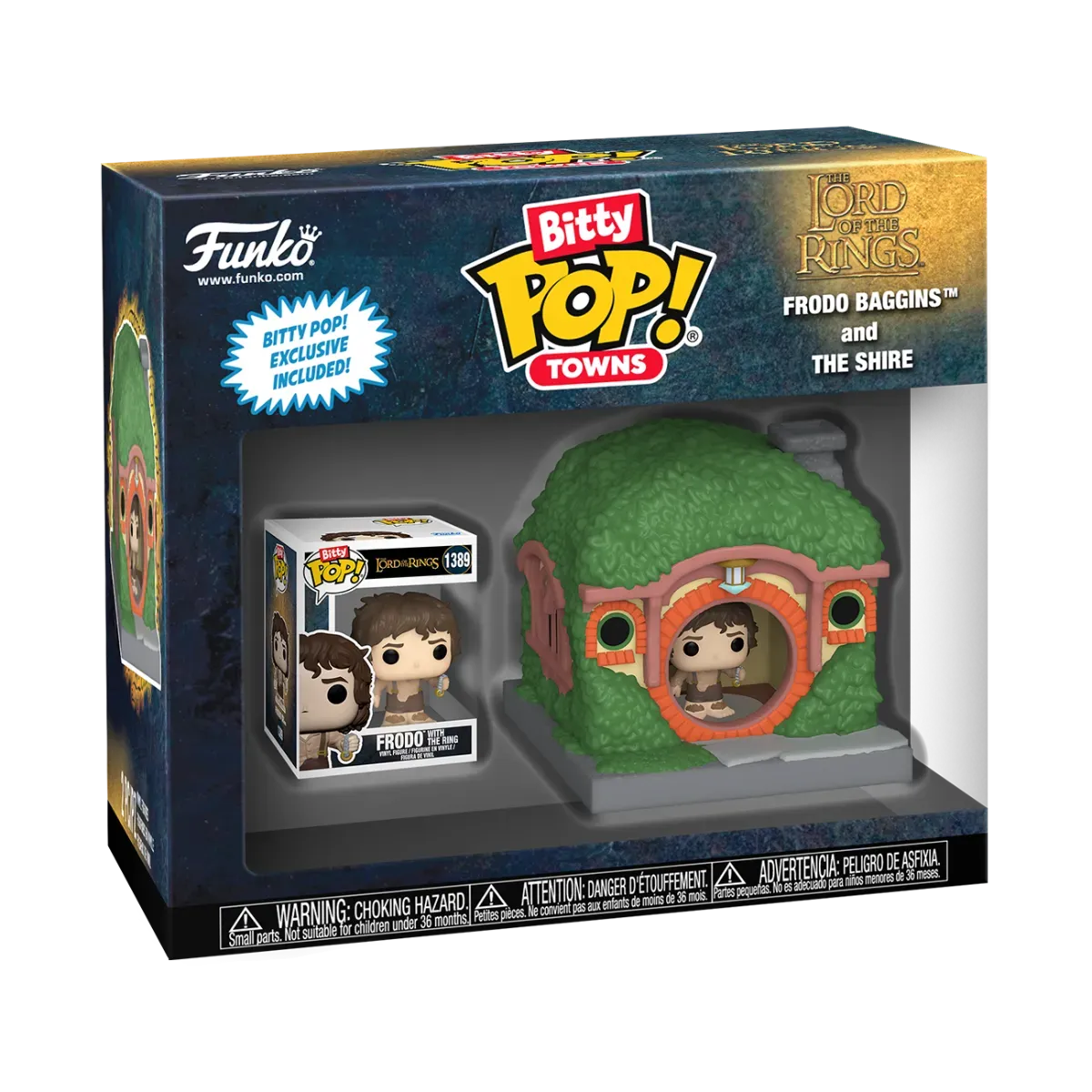 FUN83685 The Lord of the Rings - Frodo at the Shire Bitty Pop! Town - Funko - Titan Pop Culture