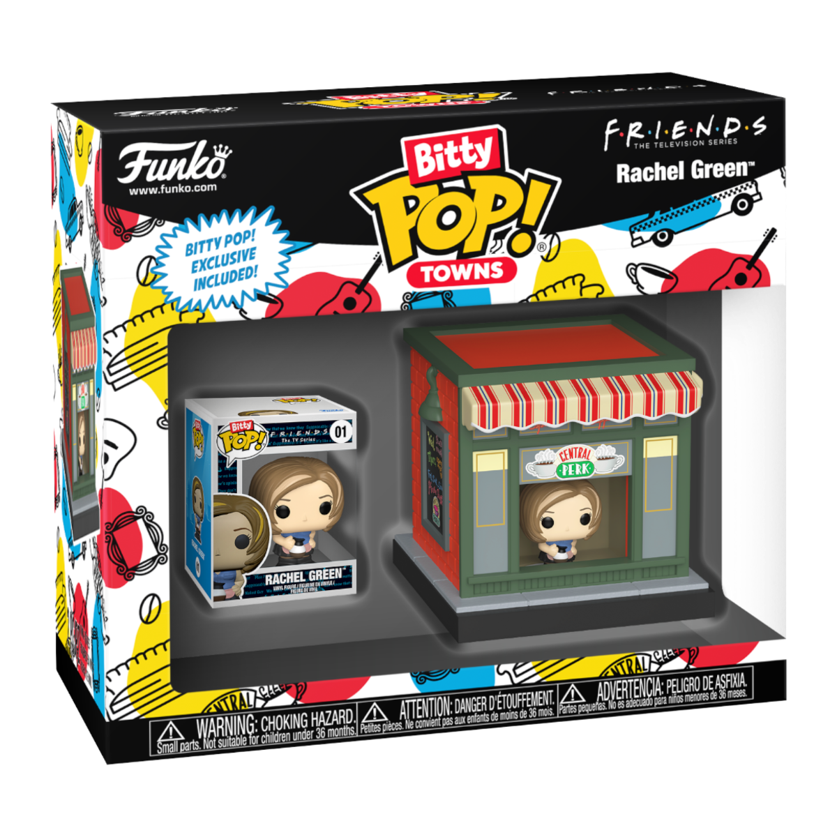 FUN83689 Friends - Rachel at Central Perk Bitty Pop! Town - Funko - Titan Pop Culture