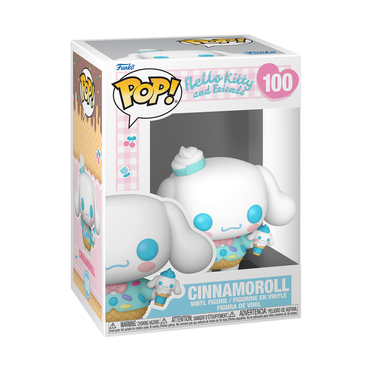 FUN83693 Hello Kitty - Cinnamoroll (Ice-cream Cone) Pop! Vinyl - Funko - Titan Pop Culture