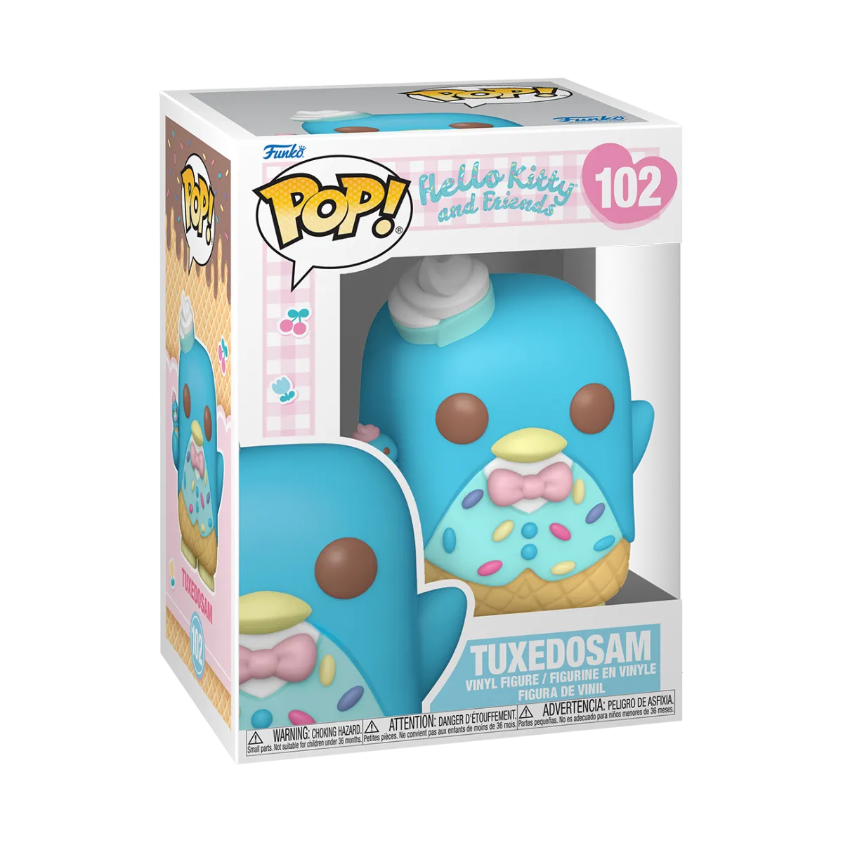 FUN83697 Hello Kitty - Tuxedo Sam (Ice-cream Cone) Pop! Vinyl - Funko - Titan Pop Culture