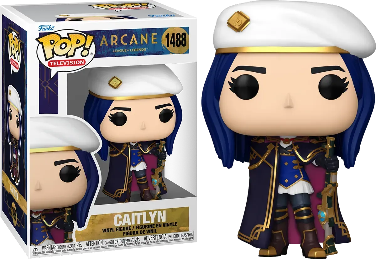 FUN83698 Arcane (TV) - Caitlyn Pop! Vinyl - Funko - Titan Pop Culture