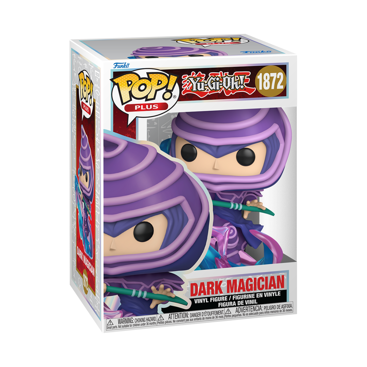 FUN83702 Yu-Gi-Oh! - Dark Magician (Attack) Pop! Vinyl - Funko - Titan Pop Culture