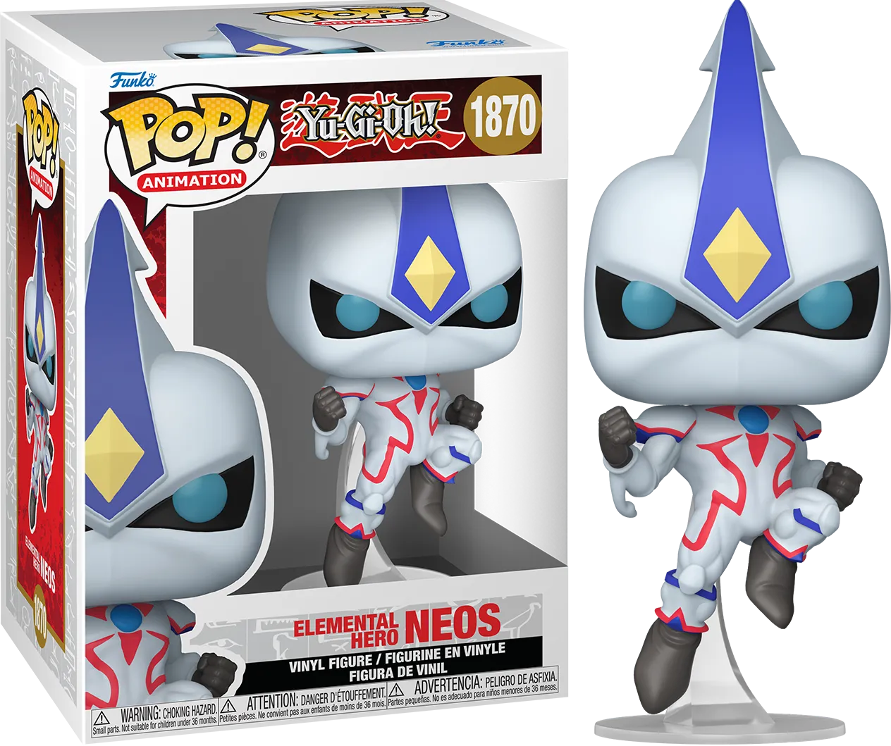 FUN83703 Yu-Gi-Oh! - E-Hero Neos Pop! Vinyl - Funko - Titan Pop Culture