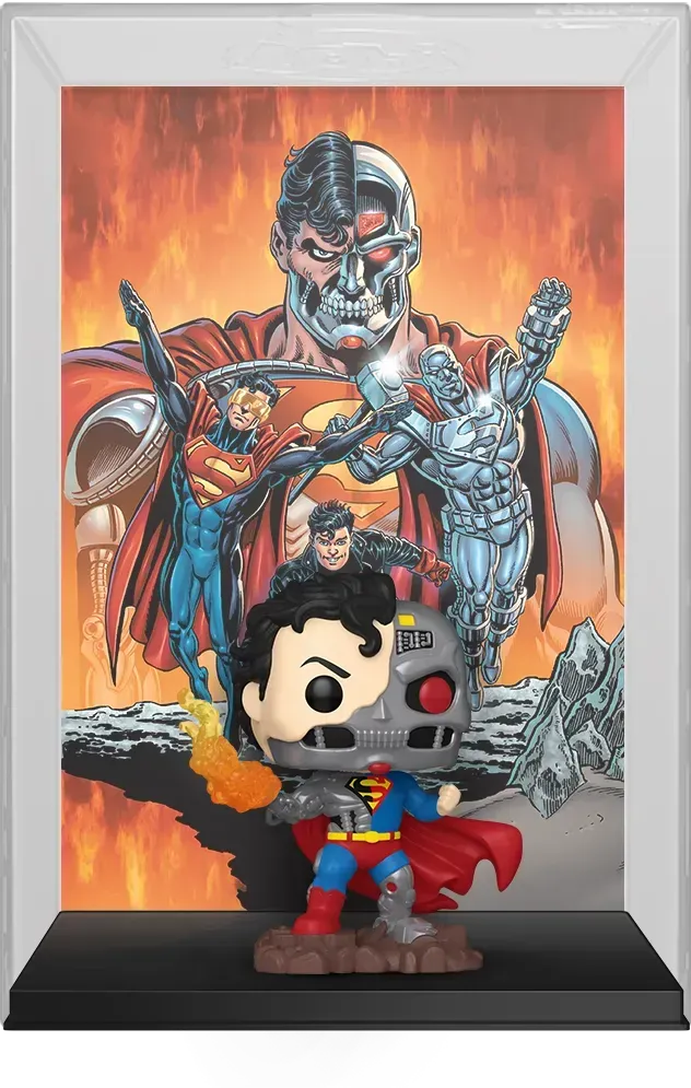 FUN83729 DC Comics - Cyborg Superman Pop! Comic Cover - Funko - Titan Pop Culture