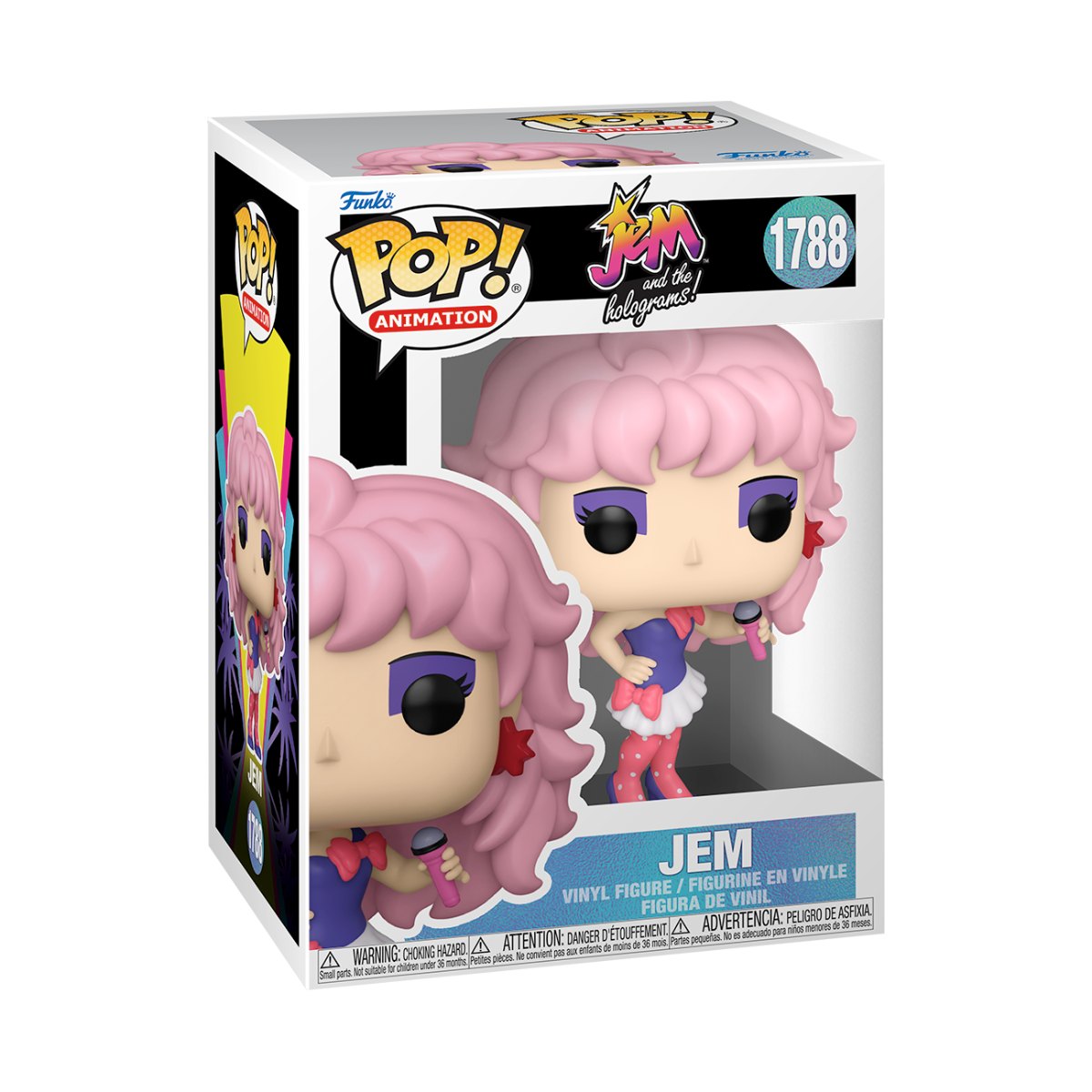 FUN83732 Jem and the Holograms - Jem Pop! Vinyl - Funko - Titan Pop Culture