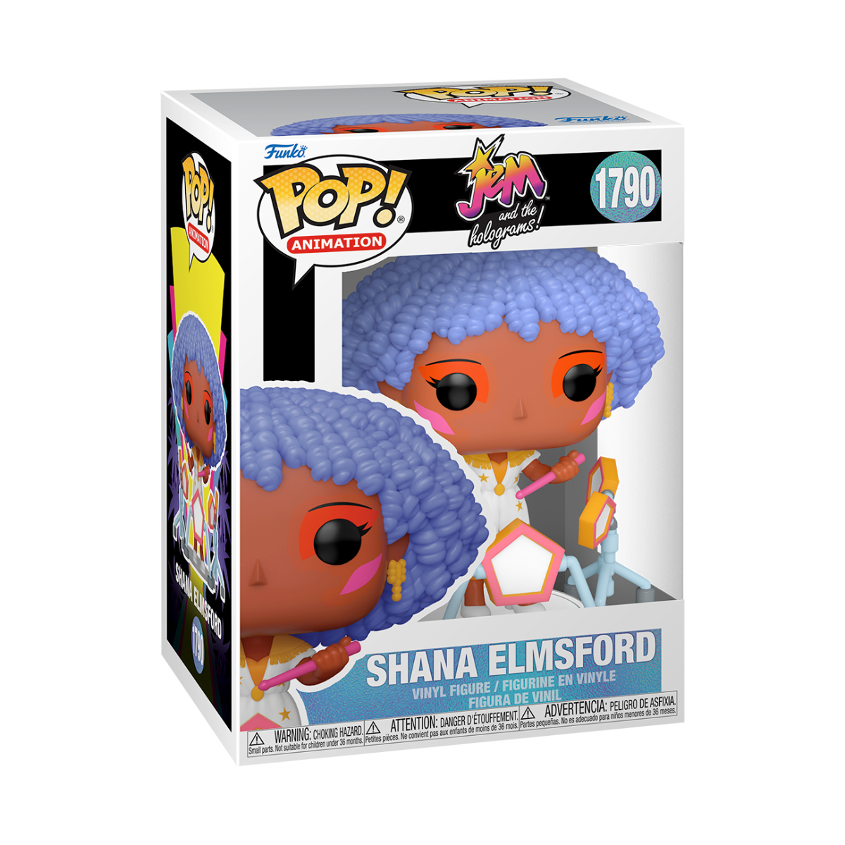 FUN83734 Jem and the Holograms - Shana Elmsford Pop! Vinyl - Funko - Titan Pop Culture