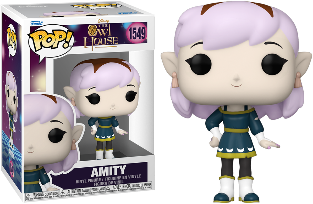 FUN83741 The Owl House - Amity Blight Pop! Vinyl - Funko - Titan Pop Culture