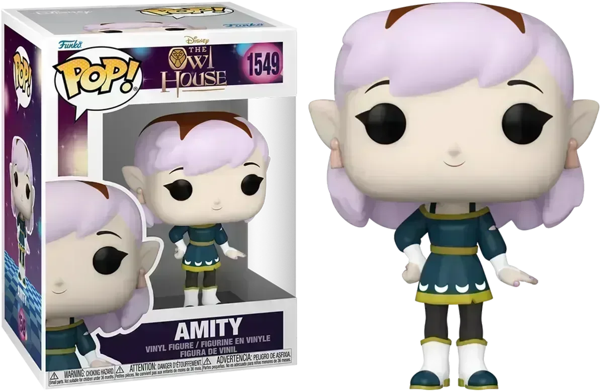 FUN83741 The Owl House - Amity Blight Pop! Vinyl - Funko - Titan Pop Culture