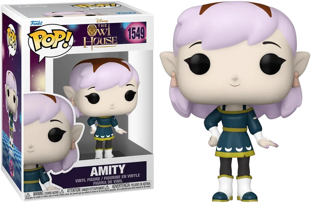 FUN83741 The Owl House - Amity Blight Pop! Vinyl - Funko - Titan Pop Culture