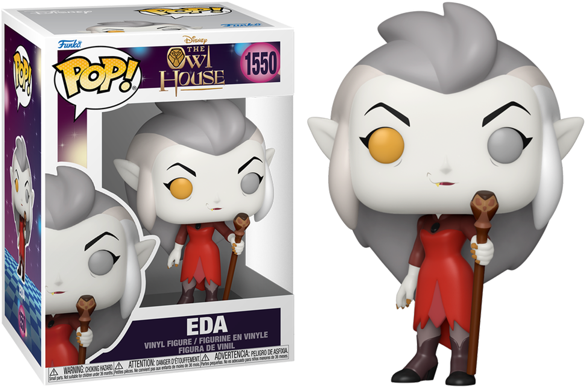 FUN83742 The Owl House - Eda the Owl Lady Pop! Vinyl - Funko - Titan Pop Culture