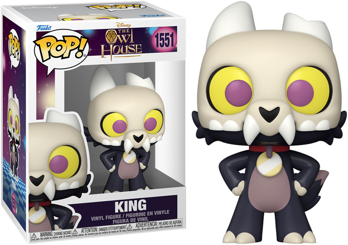 FUN83743 The Owl House - King Clawthorne (with chase) Pop! Vinyl - Funko - Titan Pop Culture