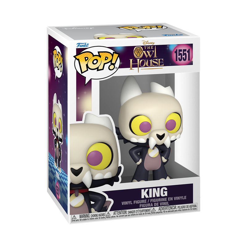 FUN83743 The Owl House - King Clawthorne (with chase) Pop! Vinyl - Funko - Titan Pop Culture