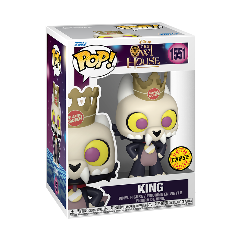 FUN83743 The Owl House - King Clawthorne (with chase) Pop! Vinyl - Funko - Titan Pop Culture