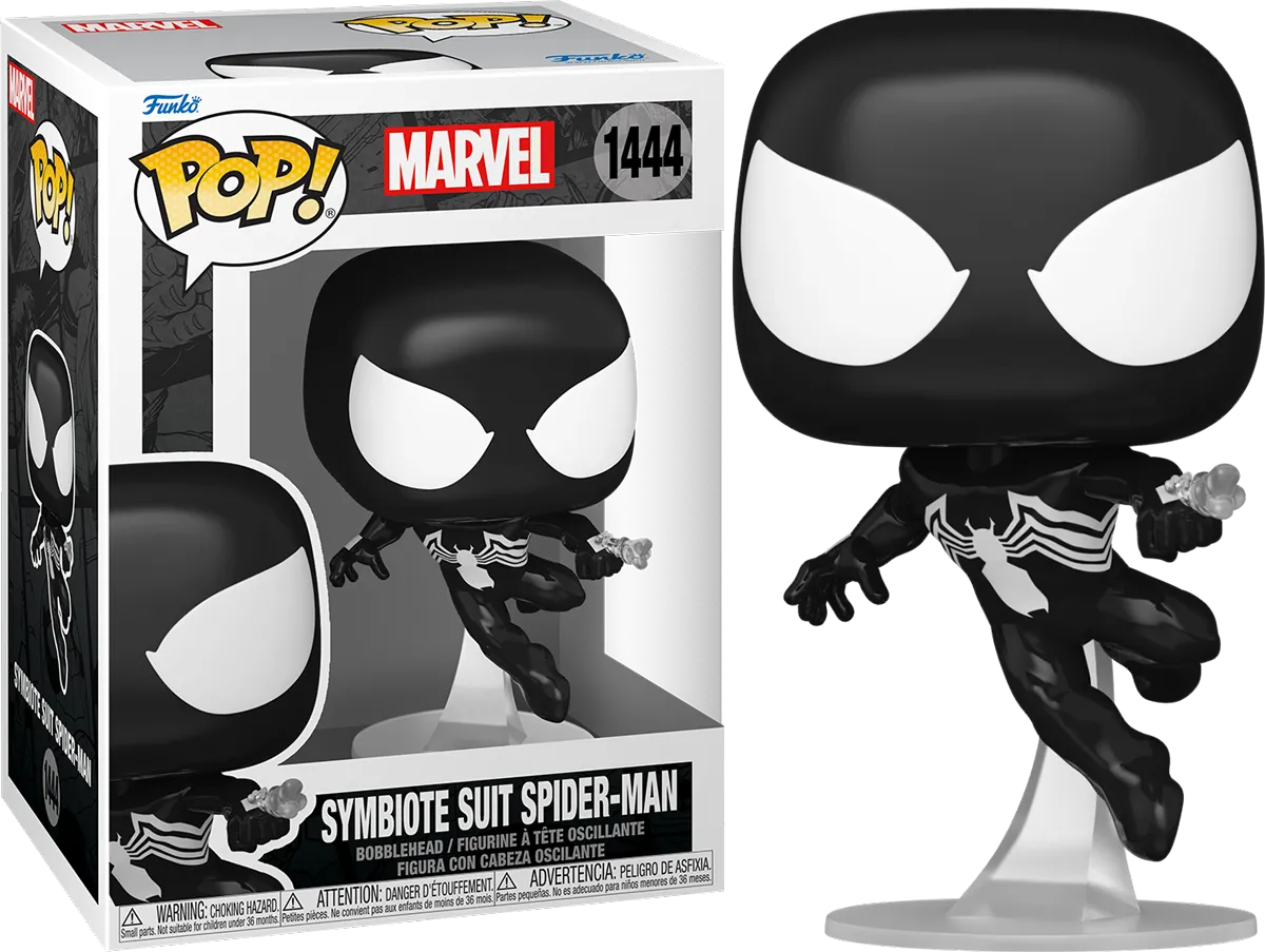 FUN83749 Marvel Comics - Symbiote Suit Spider-Man Pop! Vinyl - Funko - Titan Pop Culture