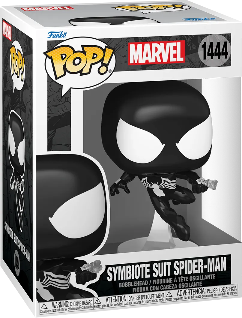 FUN83749 Marvel Comics - Symbiote Suit Spider-Man Pop! Vinyl - Funko - Titan Pop Culture