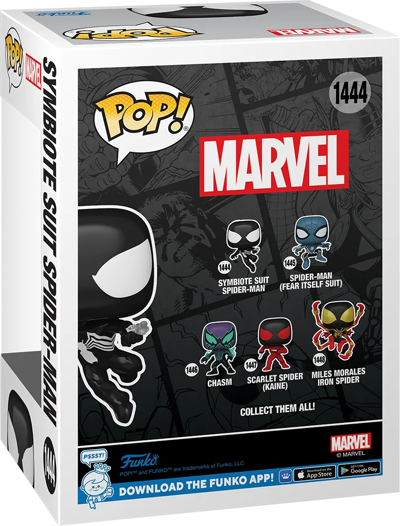 FUN83749 Marvel Comics - Symbiote Suit Spider-Man Pop! Vinyl - Funko - Titan Pop Culture