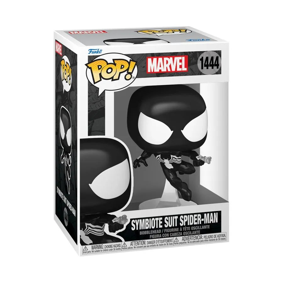 FUN83749 Marvel Comics - Symbiote Suit Spider-Man Pop! Vinyl - Funko - Titan Pop Culture