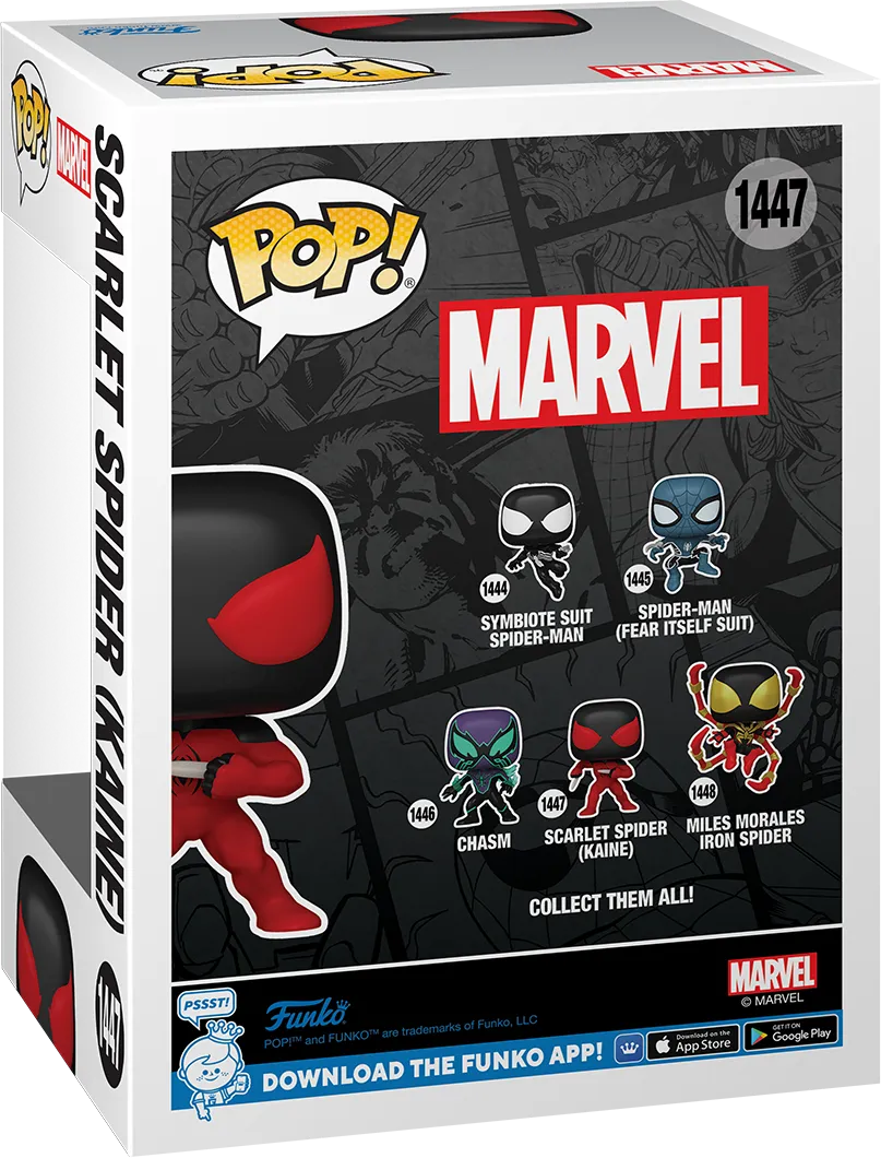 FUN83752 Marvel Comics - Scarlet Spider (Kaine) Pop! Vinyl - Funko - Titan Pop Culture