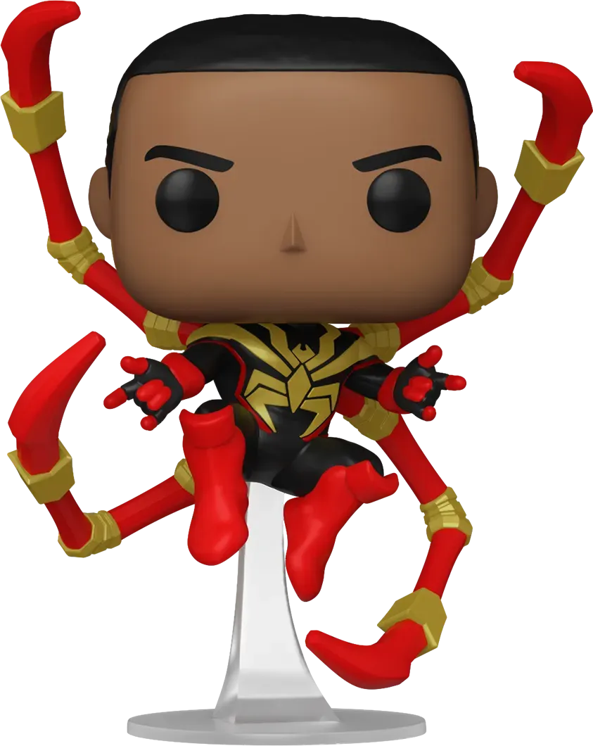 FUN83753 Marvel Comics - Miles Morales Iron Spider (with chase) Pop! Vinyl - Funko - Titan Pop Culture