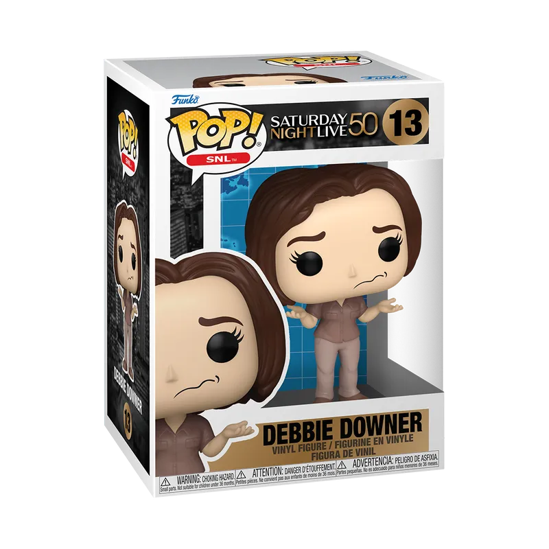 FUN83755 Saturday Night Live: 50th Anniversary - Debbie Downer Pop! Vinyl - Funko - Titan Pop Culture