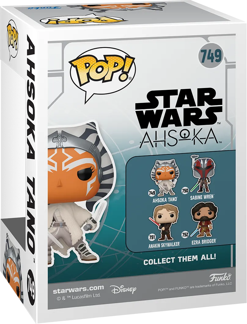  Star Wars: Ahsoka (TV) - Ahsoka Tano Pop! Vinyl - Funko - Titan Pop Culture