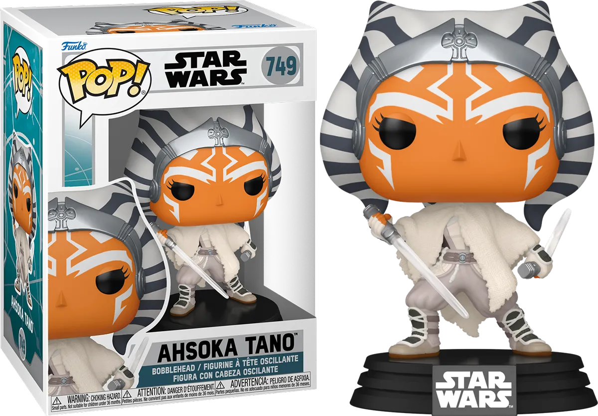 FUN83760 + FUN83761 + FUN83762 + FUN83763 Star Wars: Ahsoka - Trust in the Force Pop! Vinyl Bundle (Set of 4) - Funko - Titan Pop Culture