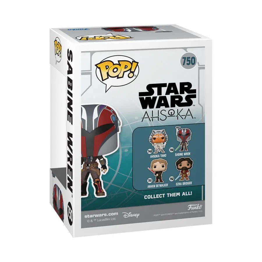 FUN83761 Star Wars: Ahsoka (TV) - Sabine Wren Pop! Vinyl - Funko - Titan Pop Culture