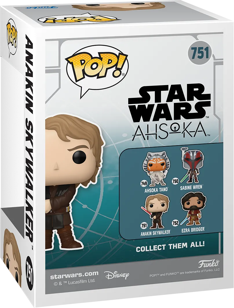 FUN83763 Star Wars: Ahsoka (TV) - Anakin Skywalker Pop! Vinyl - Funko - Titan Pop Culture