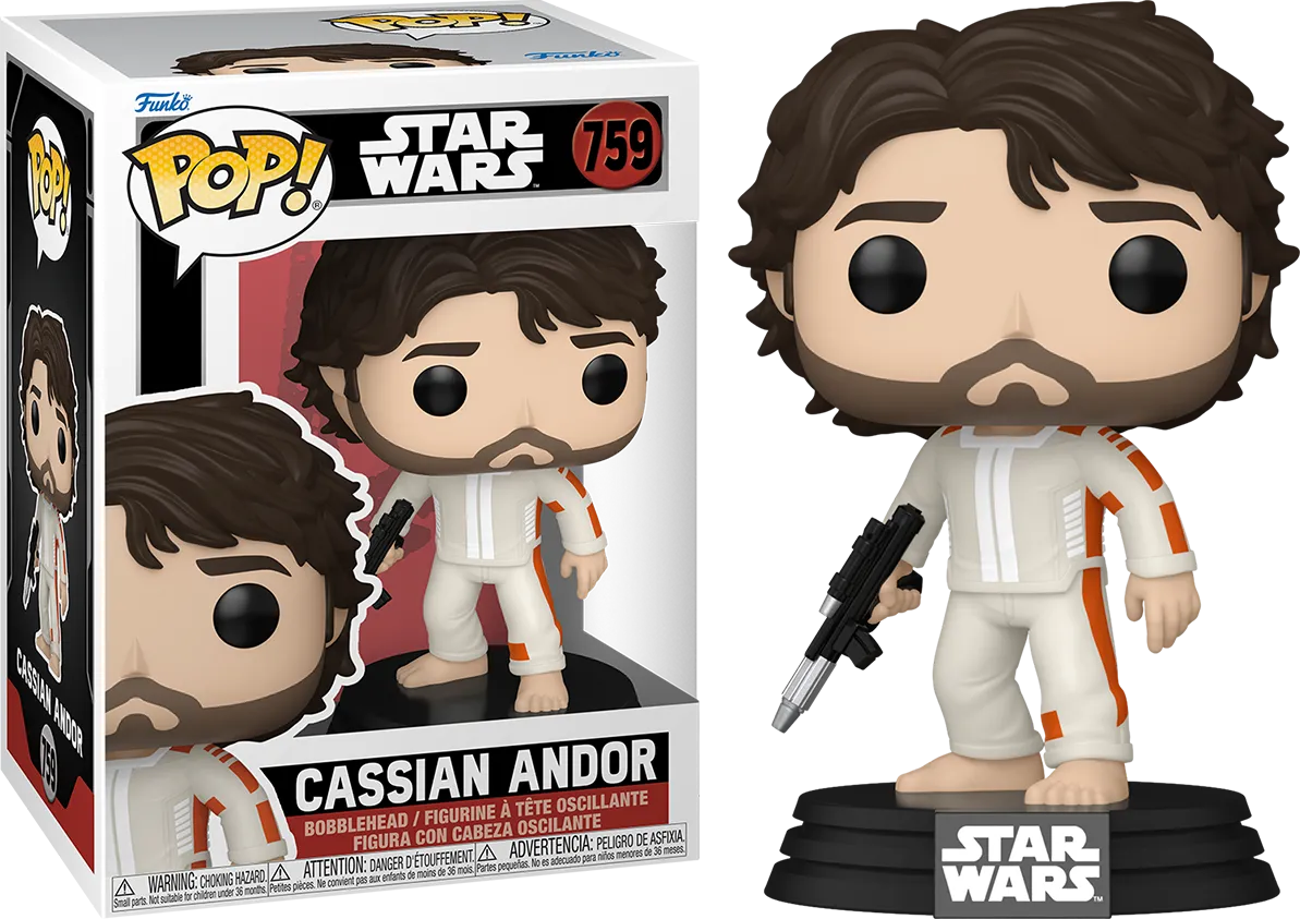 FUN83768 Star Wars: Andor - Cassian Andor Pop! Vinyl - Funko - Titan Pop Culture