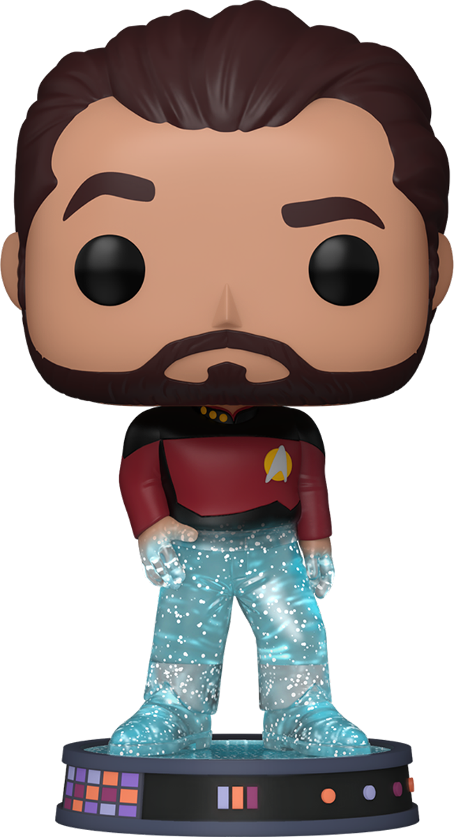 FUN83773 Star Trek - Transporting William T.Riker Pop! Plus - Funko - Titan Pop Culture