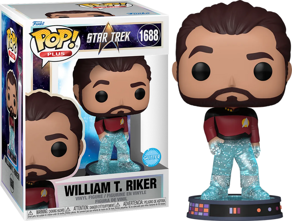 Star Trek - Transporting William T.Riker Pop! Plus