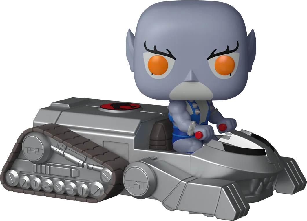 FUN83777 Thundercats - Panthro with Thundertank Pop! Ride Vinyl - Funko - Titan Pop Culture