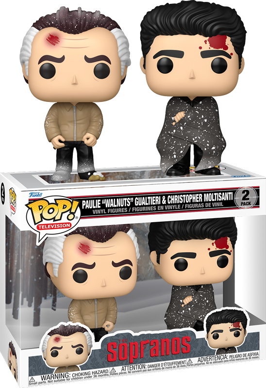 The Sopranos - Paulie & Christopher Pop! Vinyl 2-Pack