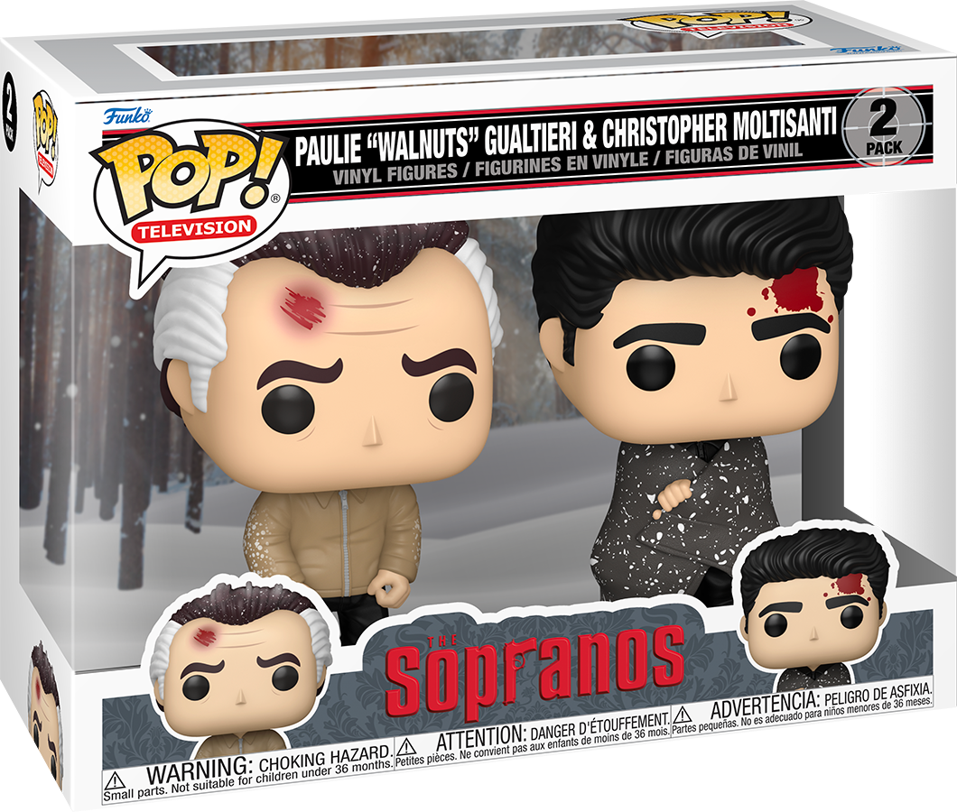 The Sopranos - Paulie & Christopher Pop! Vinyl 2-Pack