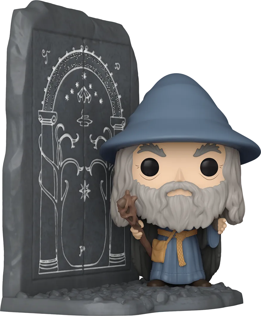 FUN83784 The Lord of the Rings - Gandalf at the Doors of Durin Pop! Deluxe - Funko - Titan Pop Culture