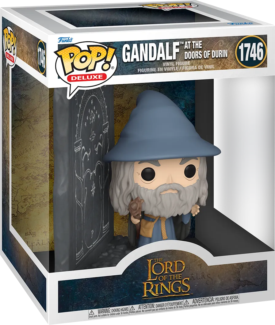 FUN83784 The Lord of the Rings - Gandalf at the Doors of Durin Pop! Deluxe - Funko - Titan Pop Culture