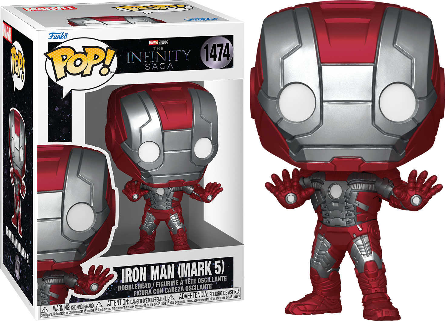 Avengers - Iron Man Mark V Infinity Saga Pop! Vinyl