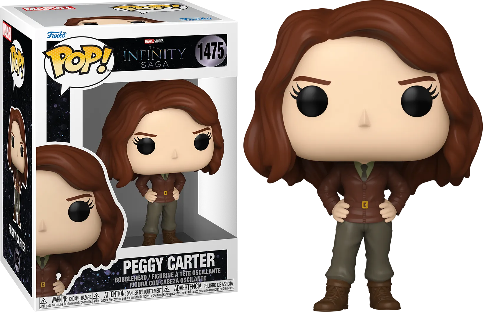 FUN83790 Avengers - Peggy Carter Infinity Saga Pop! Vinyl - Funko - Titan Pop Culture