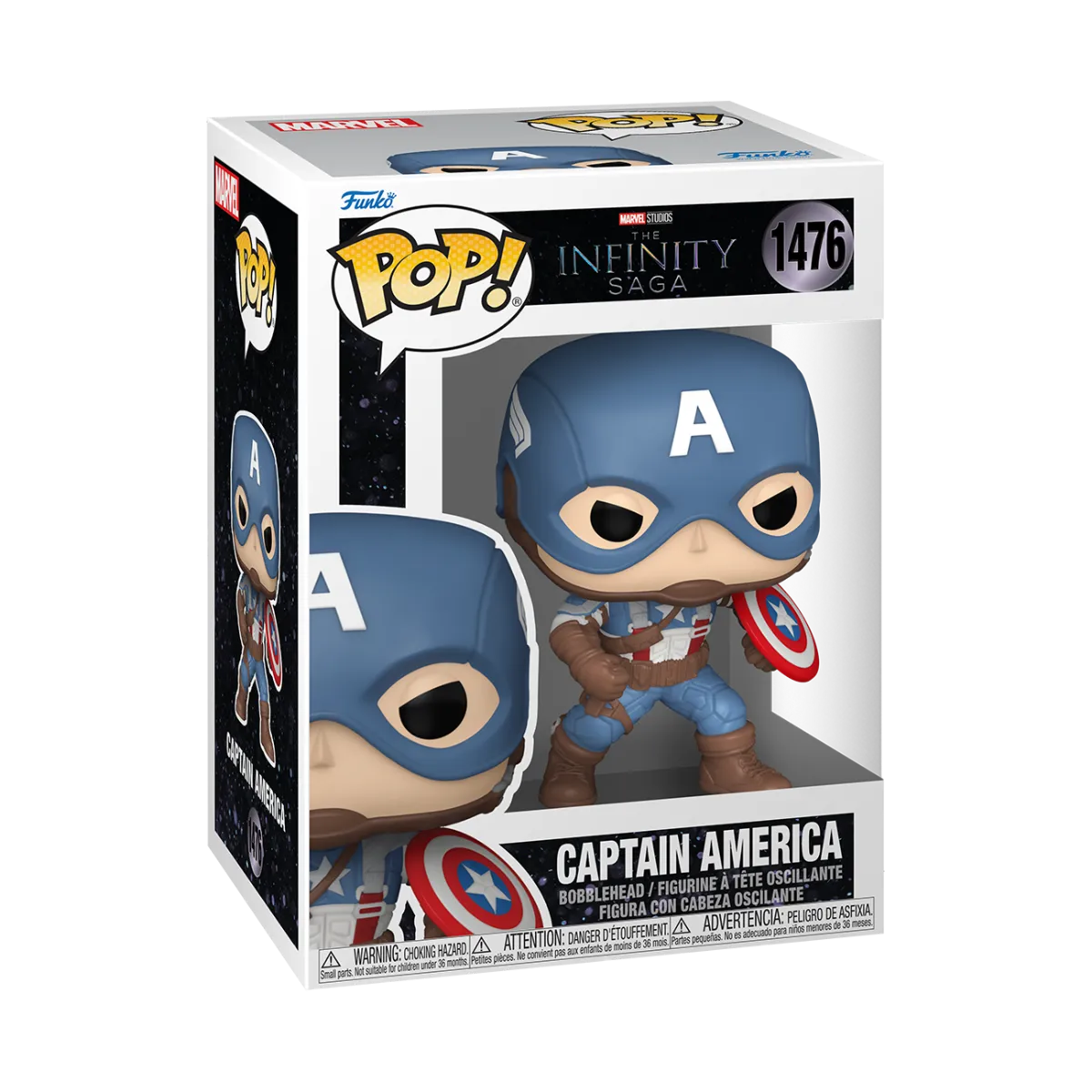 FUN83791 Avengers - Captain America Infinity Saga Pop! Vinyl - Funko - Titan Pop Culture